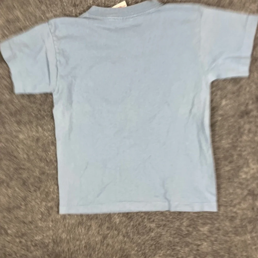 Aloré T-Shirt Youth Size 10-12 Blue Forever Wild Cougar Graphic Tee‎
